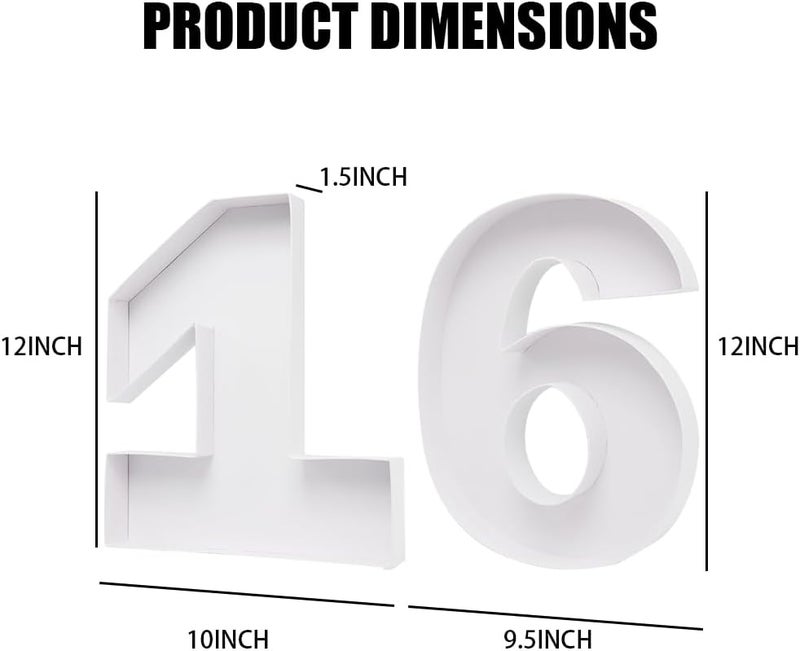 WENPACK 12" Fillable Cardboard Number Shaped Gift Grazing Charcuterie Board Paper Container (16) - Image 4